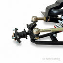 Independent front suspension with rack and pinion
www.gokartsaustralia.com.au
Go Karts Australia