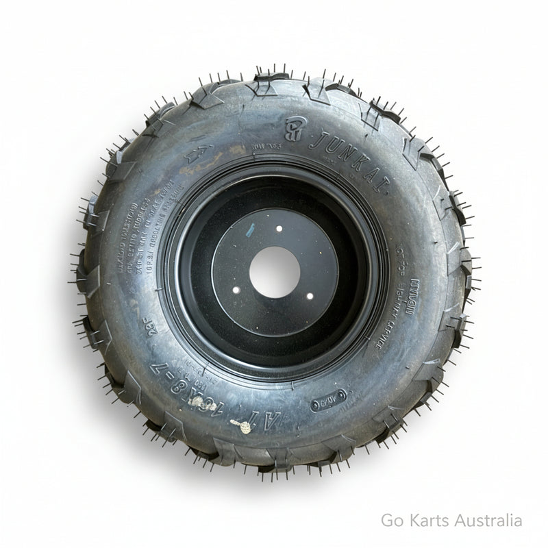 Tyre and Rim 7 inch 16x8-7 inch Tubeless Directional tread