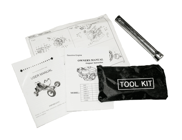 Tool Kit and Manuals Go Karts Australia