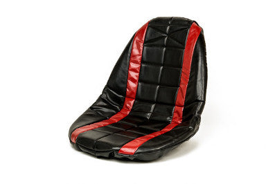 Red padded seat cover